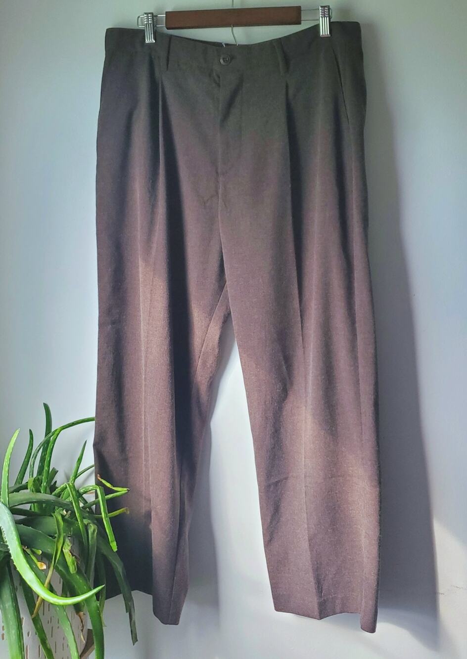 Gap Mens Wool Blend Trousers Size 34x30 Preppy Classy Dad Professional